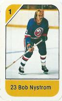 1982-83 Post Cereal #NNO Bob Nystrom Front
