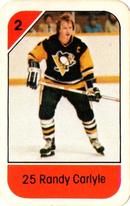 1982-83 Post Cereal #NNO Randy Carlyle Front