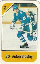 1982-83 Post Cereal #NNO Anton Stastny Front