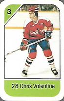 1982-83 Post Cereal #NNO Chris Valentine Front