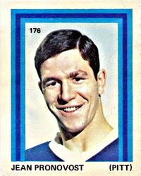 1972-73 Eddie Sargent NHL Players Stickers #176 Jean Pronovost Front