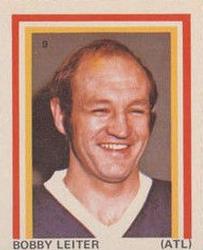 1972-73 Eddie Sargent NHL Players Stickers #9 Bobby Leiter Front