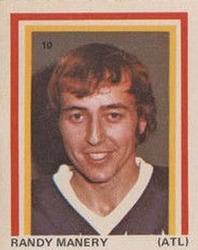 1972-73 Eddie Sargent NHL Players Stickers #10 Randy Manery Front