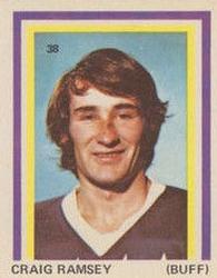 1972-73 Eddie Sargent NHL Players Stickers #38 Craig Ramsay Front