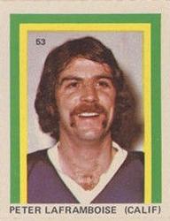 1972-73 Eddie Sargent NHL Players Stickers #53 Peter Laframboise Front