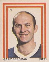 1972-73 Eddie Sargent NHL Players Stickers #79 Gary Bergman Front