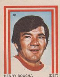 1972-73 Eddie Sargent NHL Players Stickers #84 Henry Boucha Front