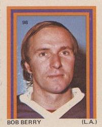 1972-73 Eddie Sargent NHL Players Stickers #98 Bob Berry Front