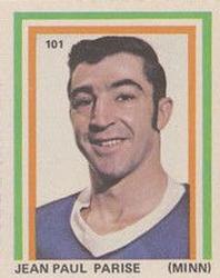 1972-73 Eddie Sargent NHL Players Stickers #101 Jean-Paul Parise Front