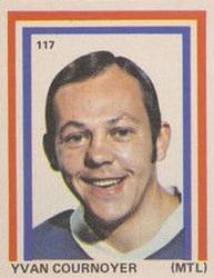 1972-73 Eddie Sargent NHL Players Stickers #117 Yvan Cournoyer Front