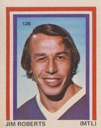 1972-73 Eddie Sargent NHL Players Stickers #126 Jim Roberts Front
