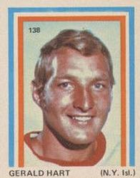 1972-73 Eddie Sargent NHL Players Stickers #138 Gerald Hart Front