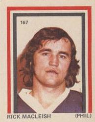 1972-73 Eddie Sargent NHL Players Stickers #167 Rick MacLeish Front