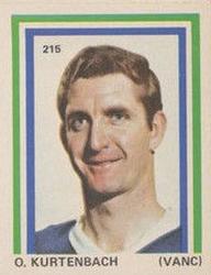1972-73 Eddie Sargent NHL Players Stickers #215 Orland Kurtenbach Front
