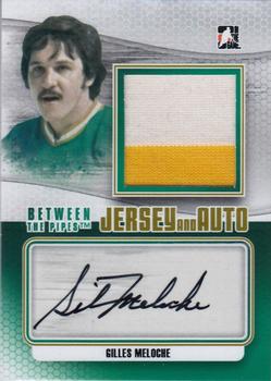 2012-13 In The Game Between The Pipes - Jersey & Auto #JA-GM Gilles Meloche Front