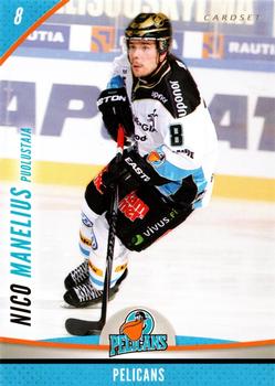 2015-16 Cardset Finland #112 Nico Manelius Front
