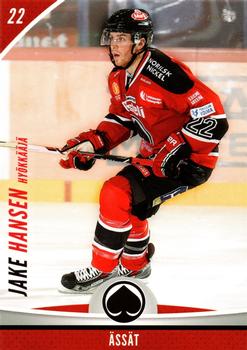 2015-16 Cardset Finland #177 Jake Hansen Front