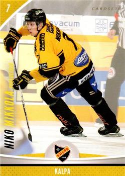 2015-16 Cardset Finland #252 Niko Mikkola Front