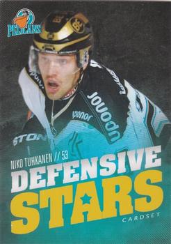 2015-16 Cardset Finland - Defensive Stars #DS9 Niko Tuhkanen Front