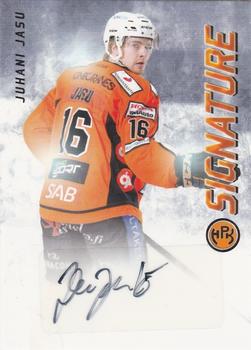 2015-16 Cardset Finland - Signature #NNO Juhani Jasu Front