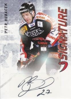 2015-16 Cardset Finland - Signature #NNO Petr Hubacek Front