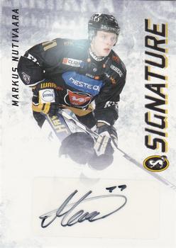 2015-16 Cardset Finland - Signature #NNO Markus Nutivaara Front