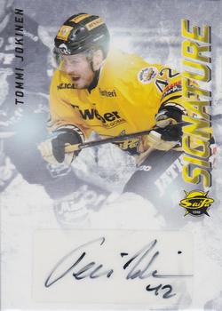 2015-16 Cardset Finland - Signature #NNO Tommi Jokinen Front