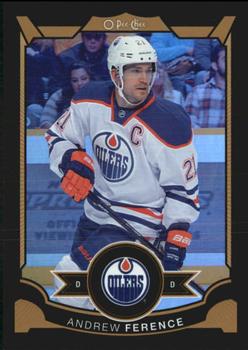 2015-16 O-Pee-Chee - Rainbow Black #22 Andrew Ference Front