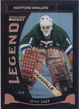 2015-16 O-Pee-Chee - Rainbow Black #590 Mike Liut Front