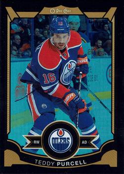 2015-16 O-Pee-Chee - Rainbow Black #112 Teddy Purcell Front
