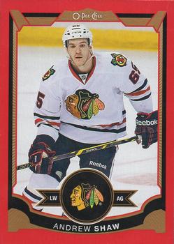 2015-16 O-Pee-Chee - Red #34 Andrew Shaw Front