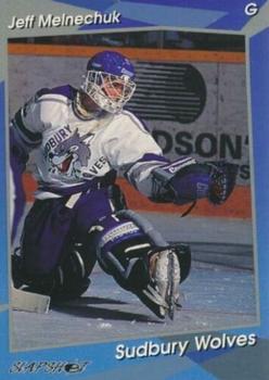 1993-94 Slapshot Sudbury Wolves (OHL) #2 Jeff Melnechuk Front
