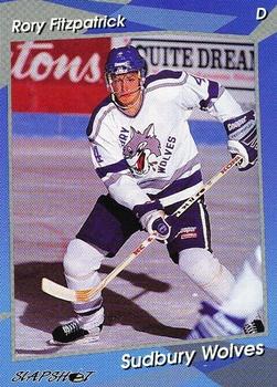 1993-94 Slapshot Sudbury Wolves (OHL) #5 Rory Fitzpatrick Front