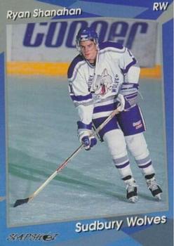 1993-94 Slapshot Sudbury Wolves (OHL) #10 Ryan Shanahan Front