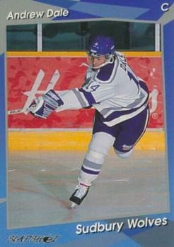 1993-94 Slapshot Sudbury Wolves (OHL) #12 Andrew Dale Front