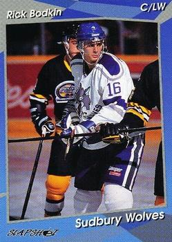 1993-94 Slapshot Sudbury Wolves (OHL) #14 Rick Bodkin Front
