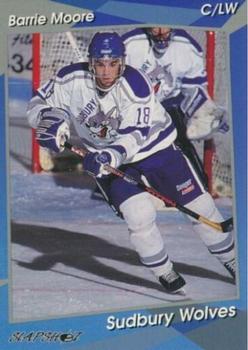 1993-94 Slapshot Sudbury Wolves (OHL) #15 Barrie Moore Front