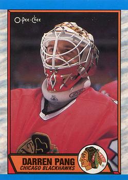 1989-90 O-Pee-Chee - Tembec Test White Backs #31 Darren Pang Front