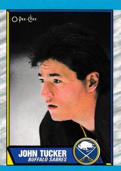 1989-90 O-Pee-Chee - Tembec Test White Backs #37 John Tucker Front