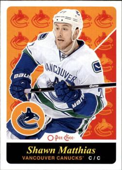 2015-16 O-Pee-Chee - Retro Blank Backs #NNO Shawn Matthias Front