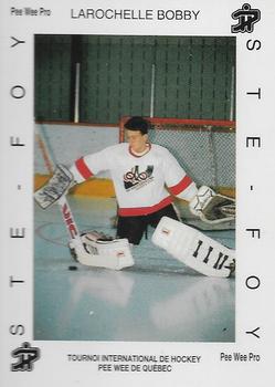 1992 Quebec International Pee-Wee Tournament #0035 Bobby Larochelle Front
