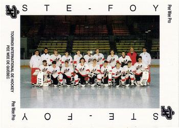 1992 Quebec International Pee-Wee Tournament #0036 Gouverneurs de Sainte-Foy Front