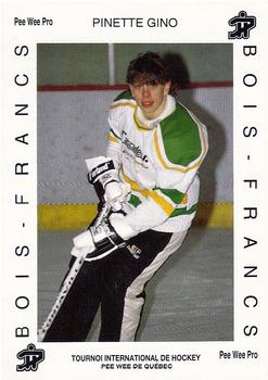 1992 Quebec International Pee-Wee Tournament #0091 Gino Pinette Front