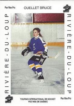 1992 Quebec International Pee-Wee Tournament #0121 Bruce Ouellet Front