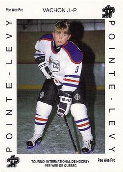 1992 Quebec International Pee-Wee Tournament #0131 Jean-Philippe Vachon Front