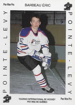 1992 Quebec International Pee-Wee Tournament #0138 Eric Barbeau Front