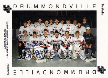 1992 Quebec International Pee-Wee Tournament #0197 Drummondville Front