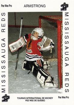 1992 Quebec International Pee-Wee Tournament #0305 Mark Armstrong Front