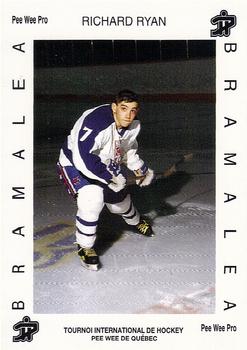 1992 Quebec International Pee-Wee Tournament #0316 Ryan Richard Front