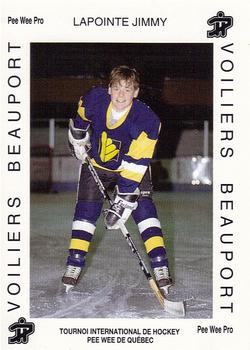 1992 Quebec International Pee-Wee Tournament #0695 Jimmy Lapointe Front
